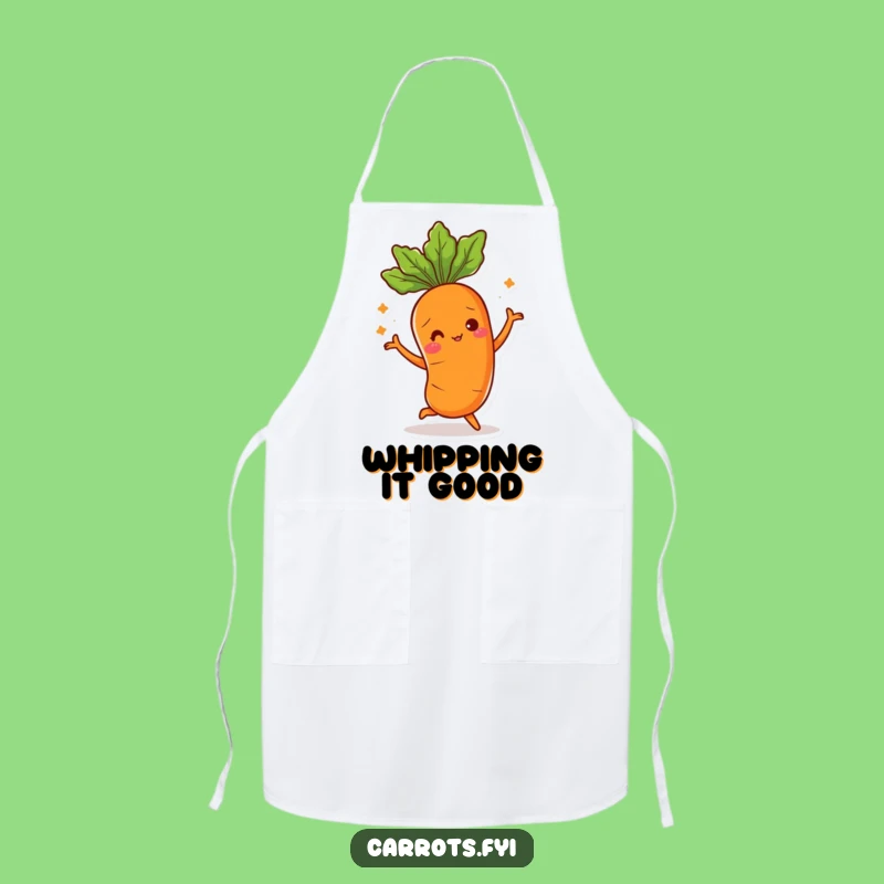 Funny Carrot Apron: Cook with Moves in This Dancing Funny Gift