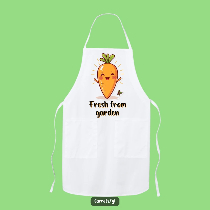 Funny Fresh Carrot Apron: Chef's Dream Veggie, Perfect Humorous Cooking Gift
