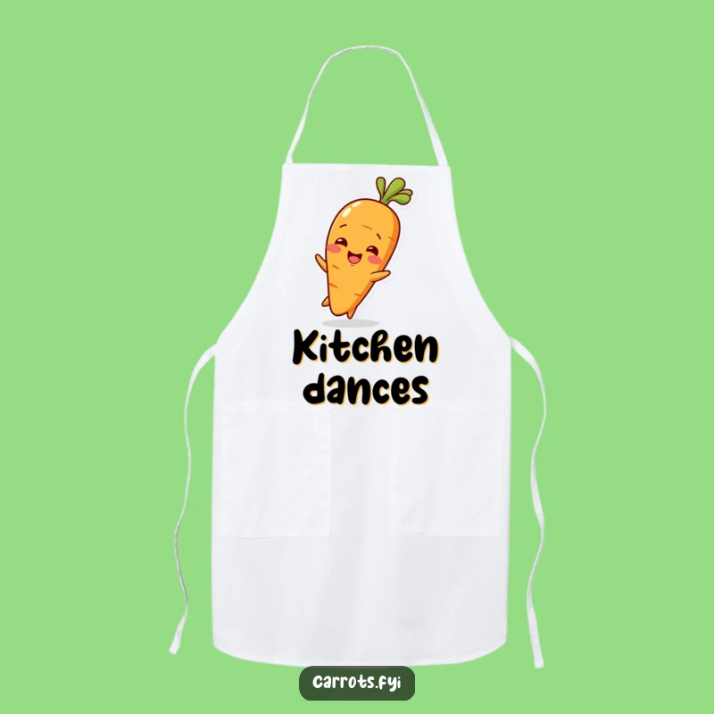 Funny Baby Carrot Wiggle Apron: Cute Veggie for Adorable Kitchen Fun