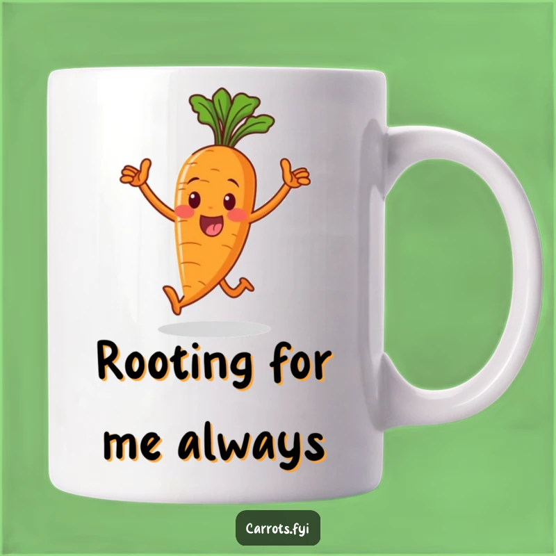 Funny Victorious Carrot Mug: A Hilarious Gift for Veggie Lovers and Fitness Fanatics