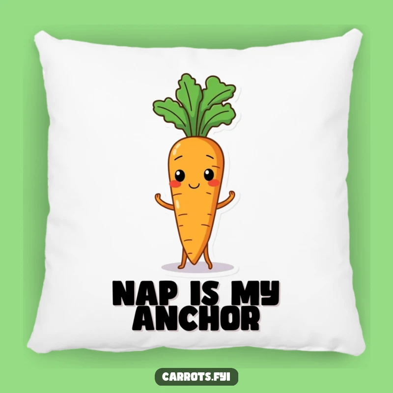 Funny Wobbly Carrot Pillow: Cozy Comfort with a Hilarious Vegetable Twist, Funny Gift