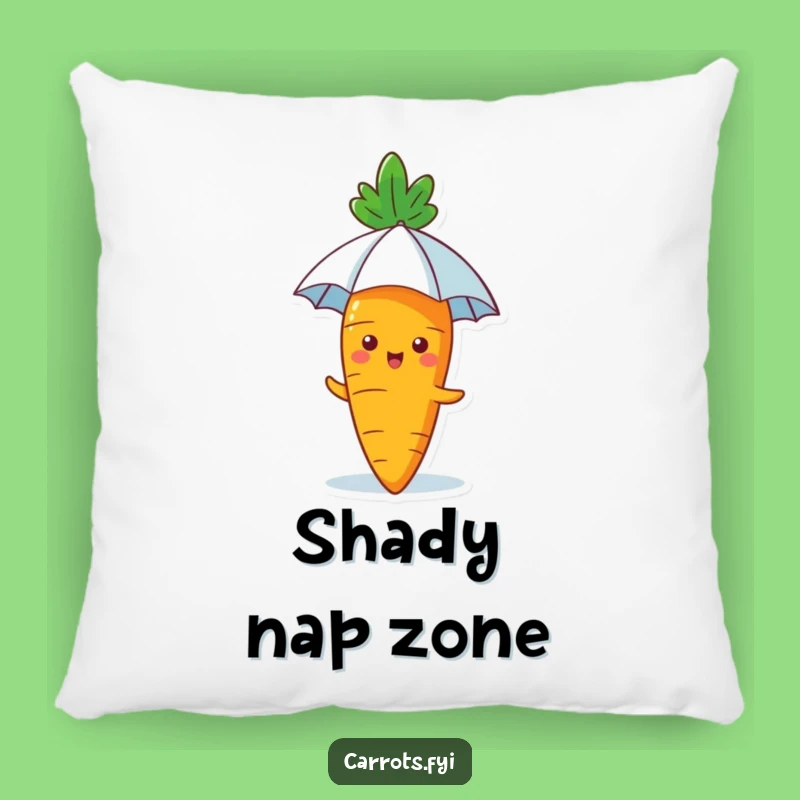Funny Sunny Carrot Pillow: Cozy Comfort for the Adorable Veggie Pal Gift