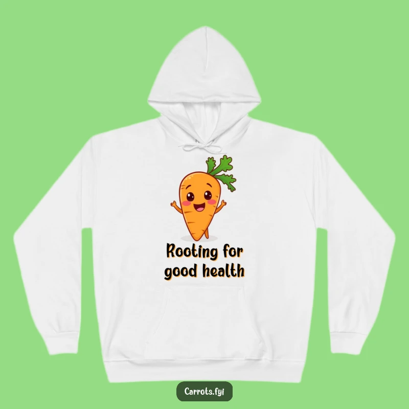 Funny Carrot Hoodie: Cozy & Hilarious Veggie for Healthy Meals, Great Gift