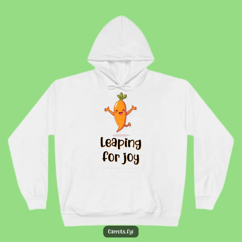 Funny Cozy Carrot Hoodie: Warm & Hilarious Jumper for a Playful, Comfy Vibe