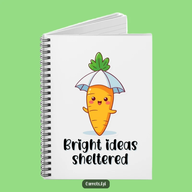 Funny Sunny Carrot Notebook: Hilarious Journal for Your Brightest Ideas Gift