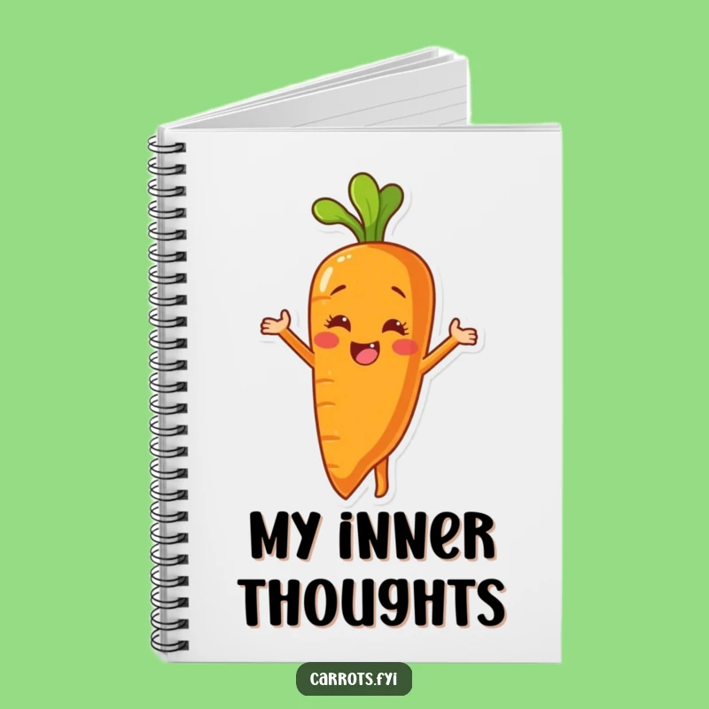 Funny Peeling Carrot Notebook: Jot Down Your Brightest Ideas with This Hilarious Journal