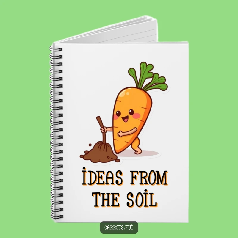 Funny Carrot Digging Notebook: Plan Your Projects with This Hilarious Garden Journal!