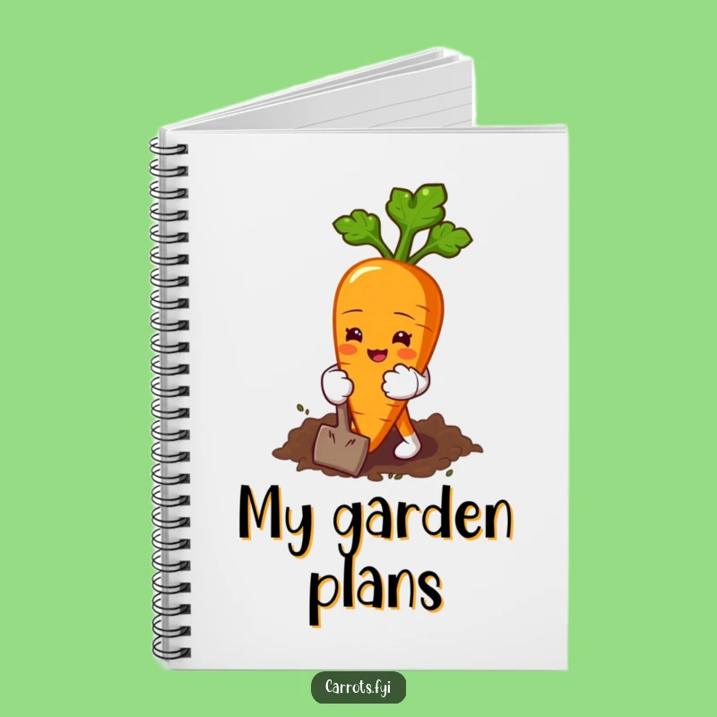 Funny Gardening Carrot Notebook: Plan Your Garden with This Hilarious Journal