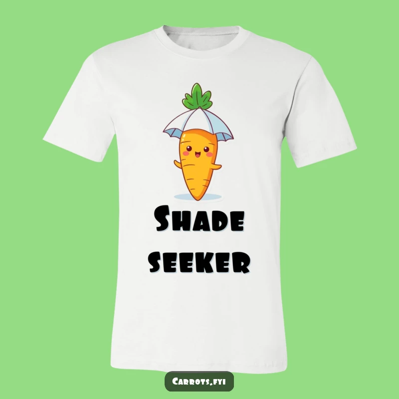 Funny Sunny Carrot T-Shirt: Adorable & Hilarious Veggie Tee Gift