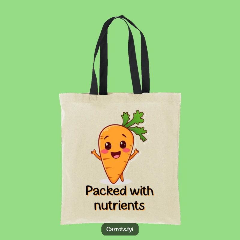 Funny Carrot Tote Bag: Chic & Hilarious Veggie For Healthy Meals, Perfect Gift